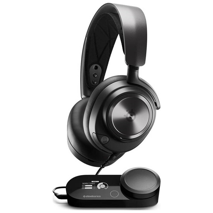 картинка Наушники игровые проводные SteelSeries Arctis Nova Pro, черный от магазина Одежда+