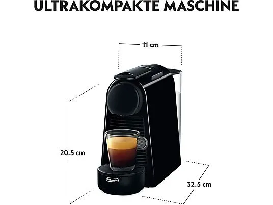 картинка Капсульная кофемашина DeLonghi Nespresso Essenza Mini EN85.B, черный от магазина Одежда+