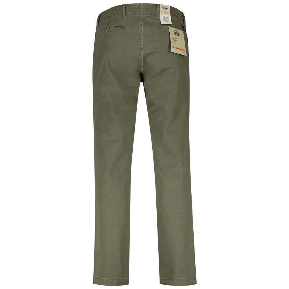 картинка Брюки чинос Dockers Alpha Slim Fit, зеленый от магазина Одежда+