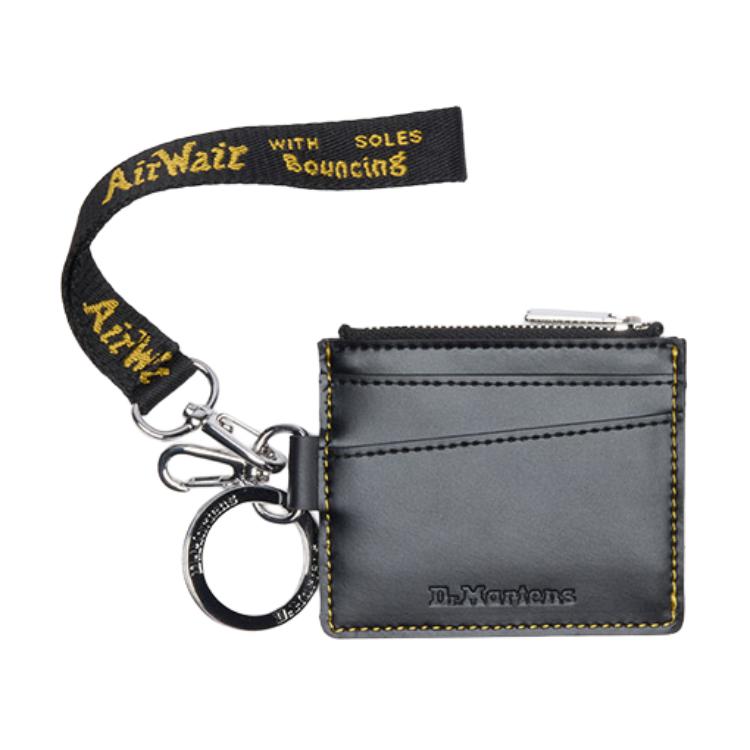 картинка Dr. Martens Кожаный визитник Unisex Black от магазина Одежда+