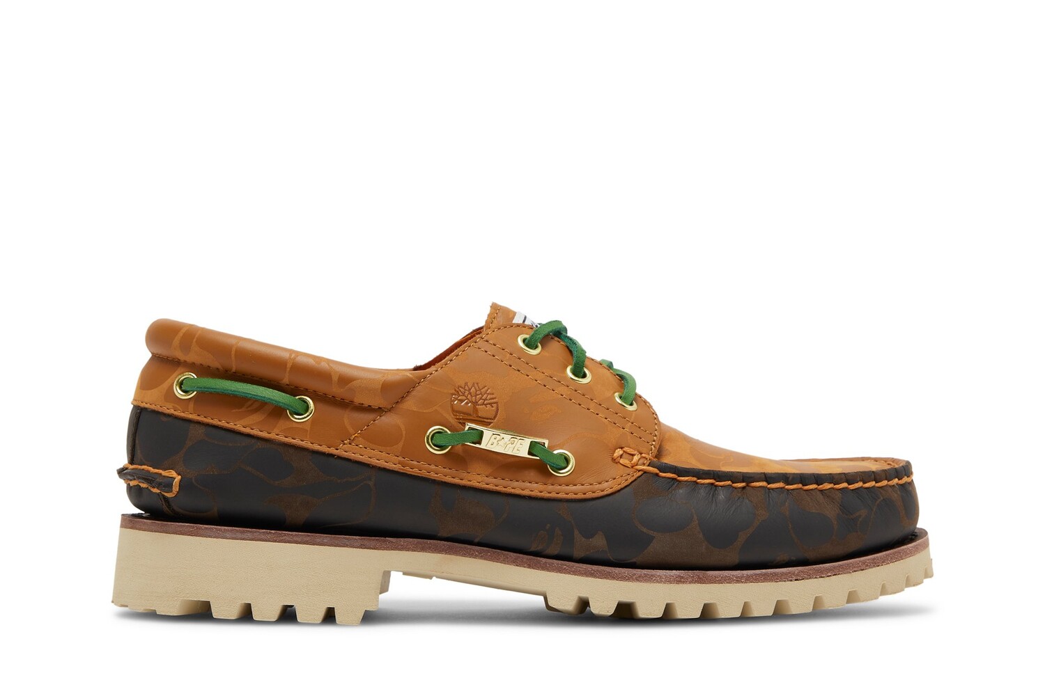 картинка Ботинки Bape x Timberland 3-Eye Classic, желто-коричневый от магазина Одежда+