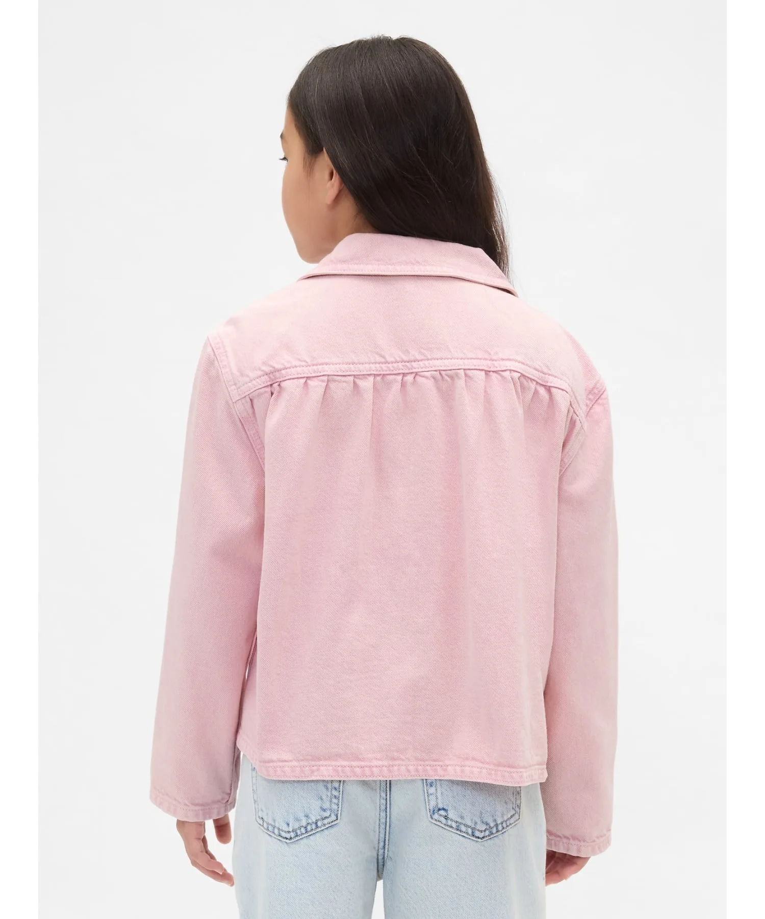 картинка (K) Джинсовая куртка Burn Jacket (детская) GAP, PINK_STANDARD от магазина Одежда+