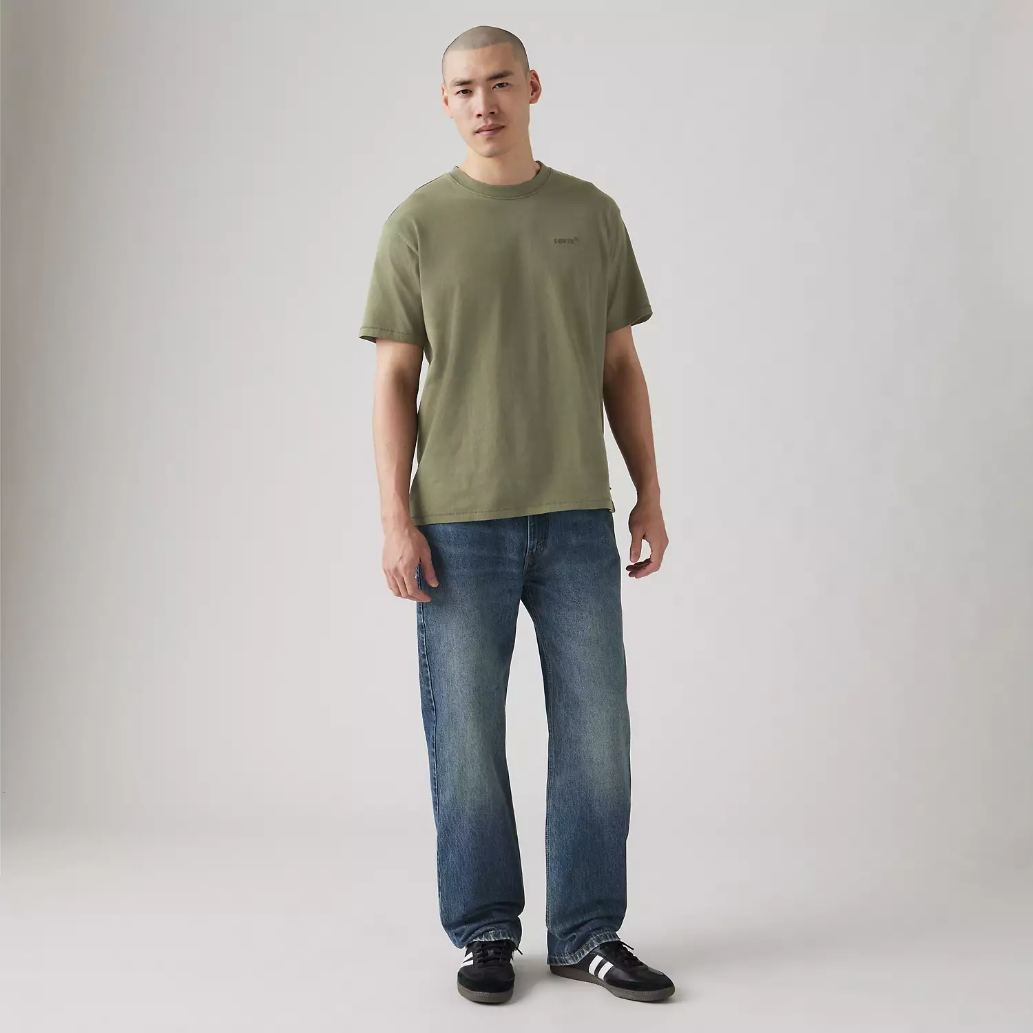 картинка Мужские джинсы Levi's 565 Loose Straight, глубокий синий от магазина Одежда+