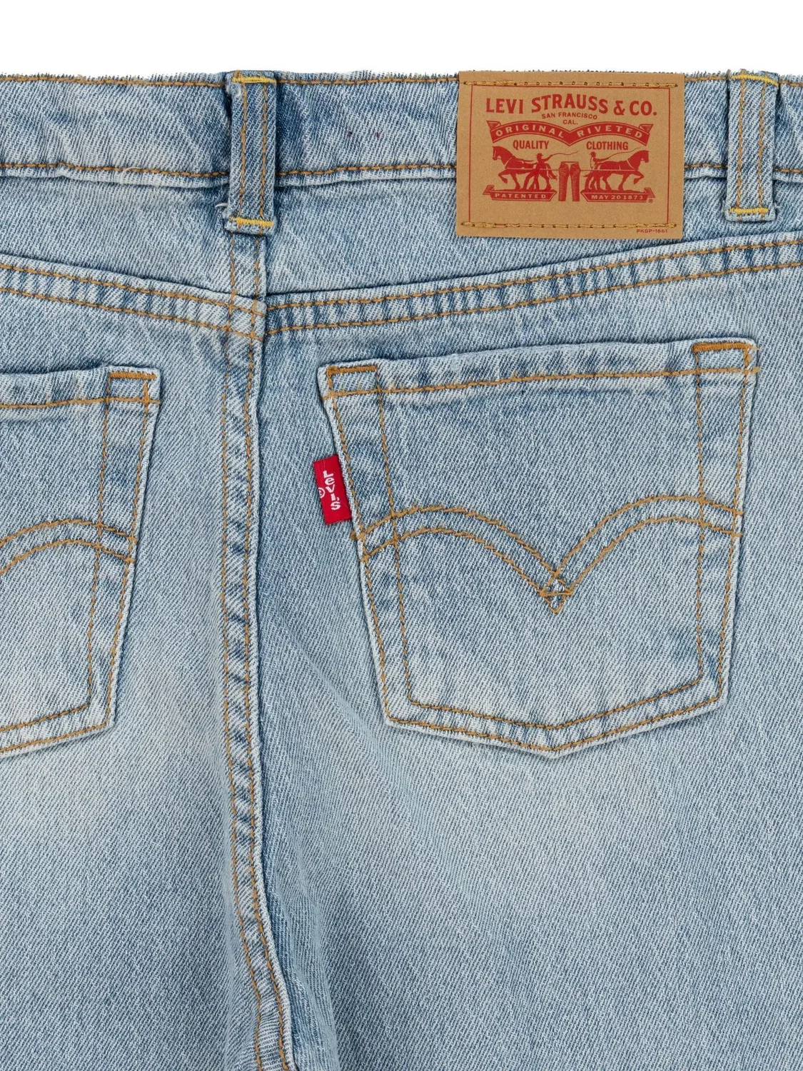 картинка Джинсы с высокой посадкой Baggy Barrel Levi's, синие от магазина Одежда+