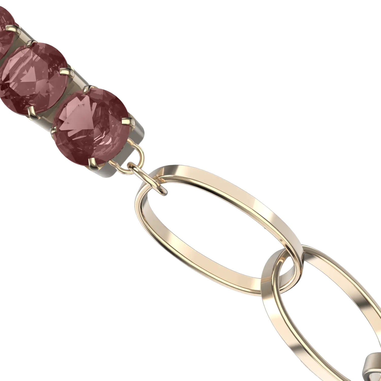 картинка Браслет Burker Jade, золотистый/бордовый от магазина Одежда+