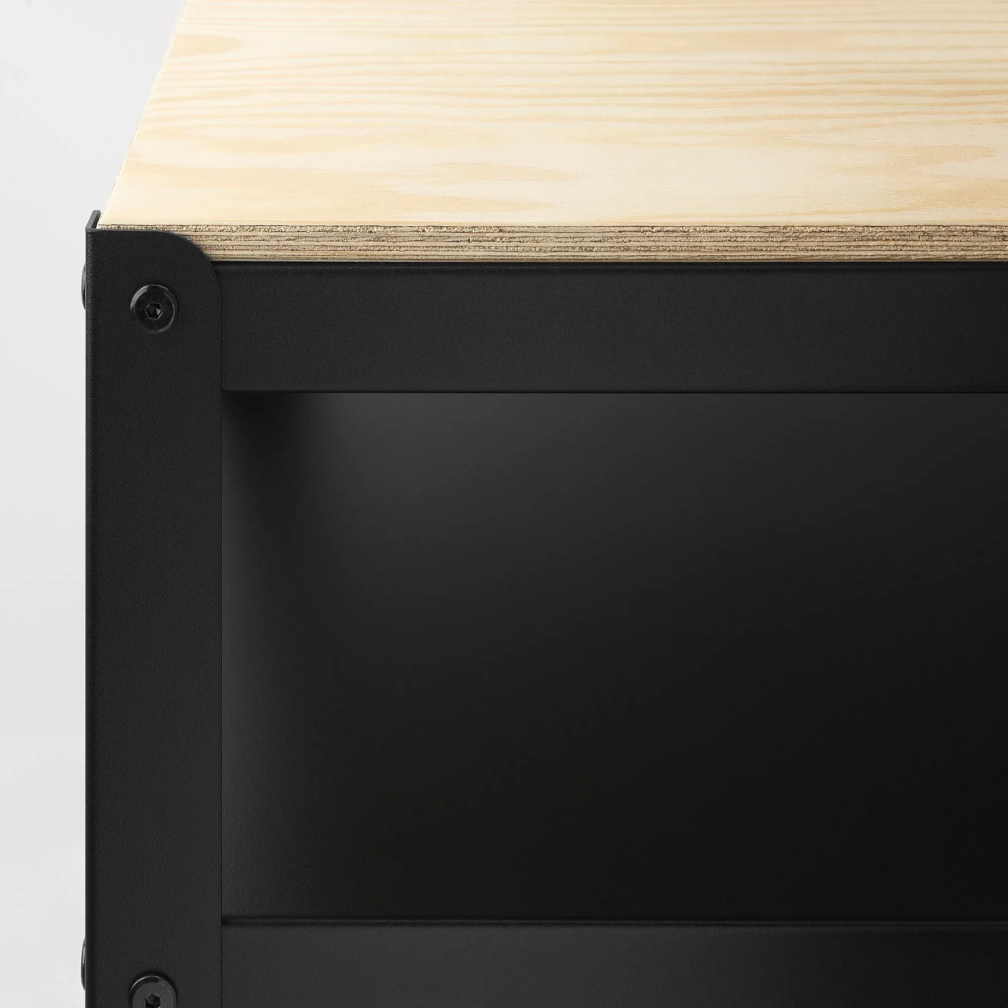 картинка Верстак, черный, 110x55 см, BROR IKEA от магазина Одежда+