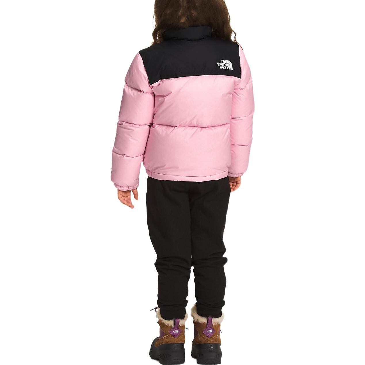 картинка Детский пуховик THE NORTH FACE, цвет Pink от магазина Одежда+