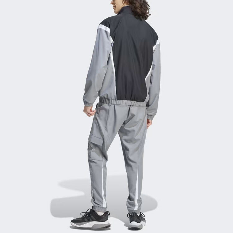 картинка Мужской спортивный костюм Adidas, серо-черный от магазина Одежда+