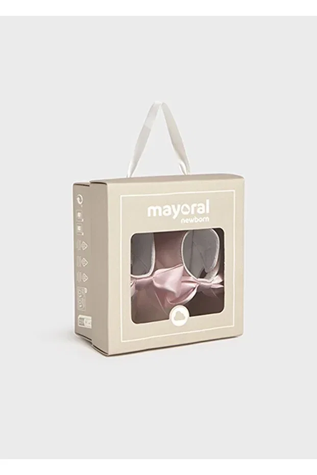 картинка Детские ботиночки для девочек без шнуровки Mayoral, Pink от магазина Одежда+