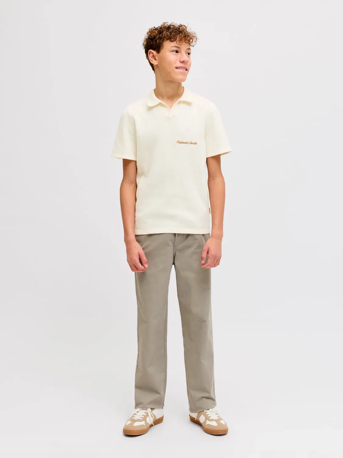 картинка Детское поло JACK & JONES Junior, морская соль от магазина Одежда+