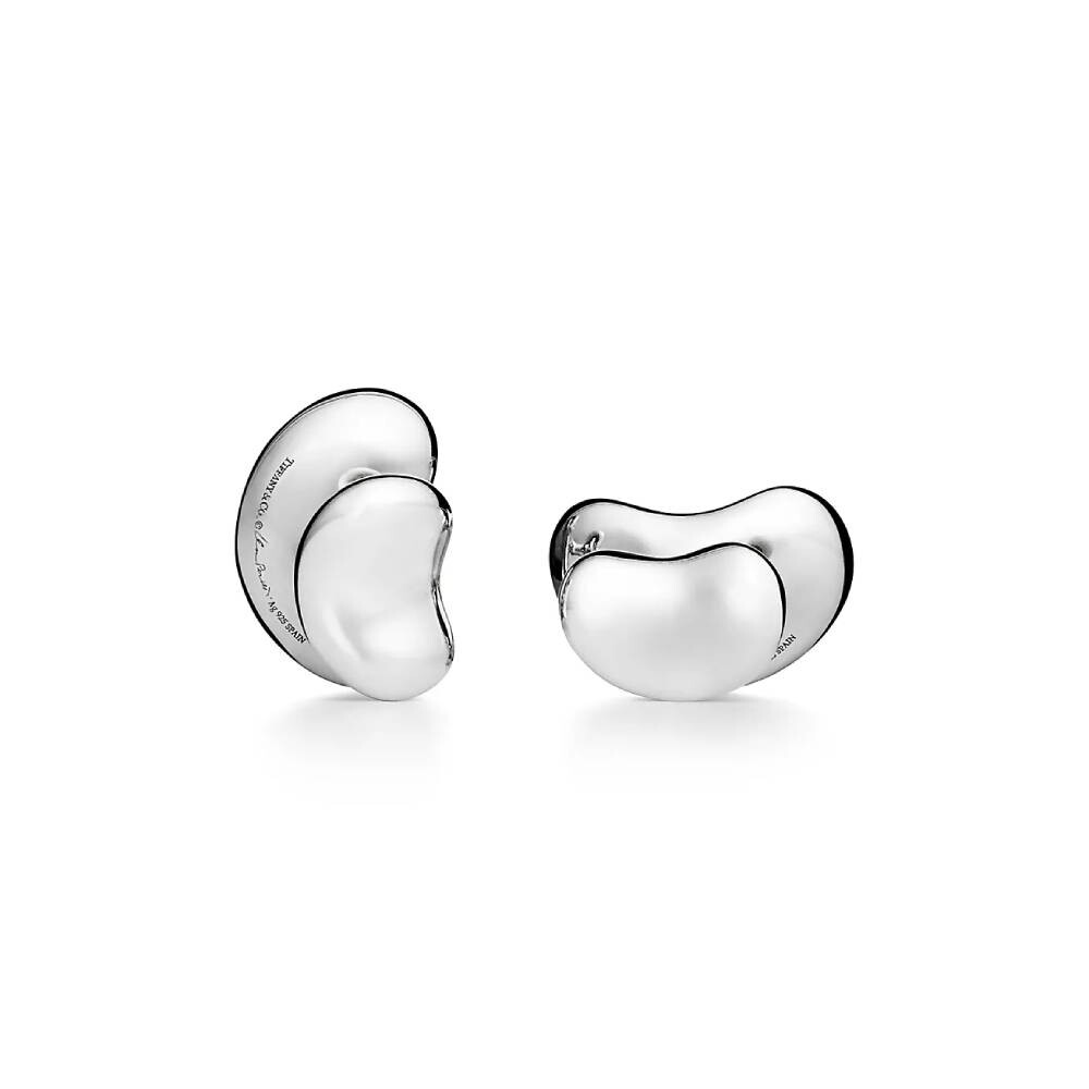 картинка Запонки Tiffany & Co. Bean Design, серебро от магазина Одежда+