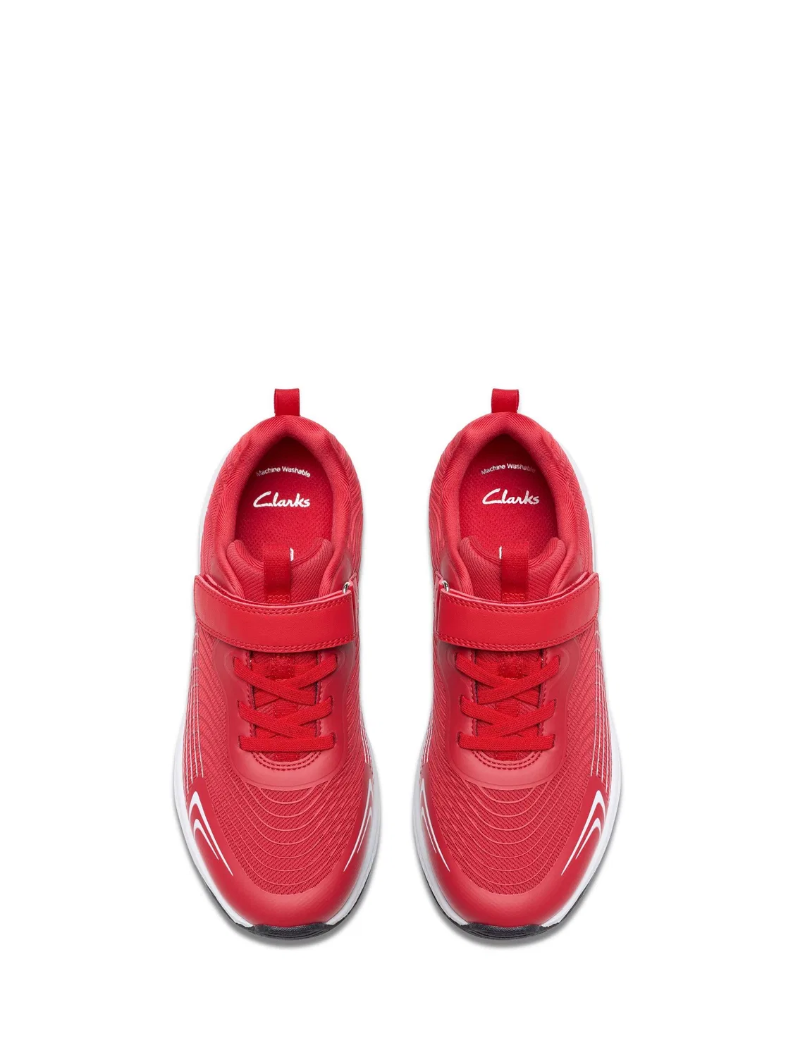 картинка Кроссовки детские Clarks Deyes Dash, красные от магазина Одежда+