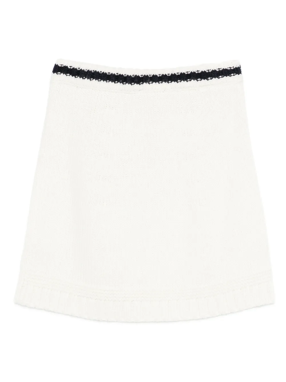 картинка Трикотажная юбка мини Emporio Armani Kids, нейтральный от магазина Одежда+
