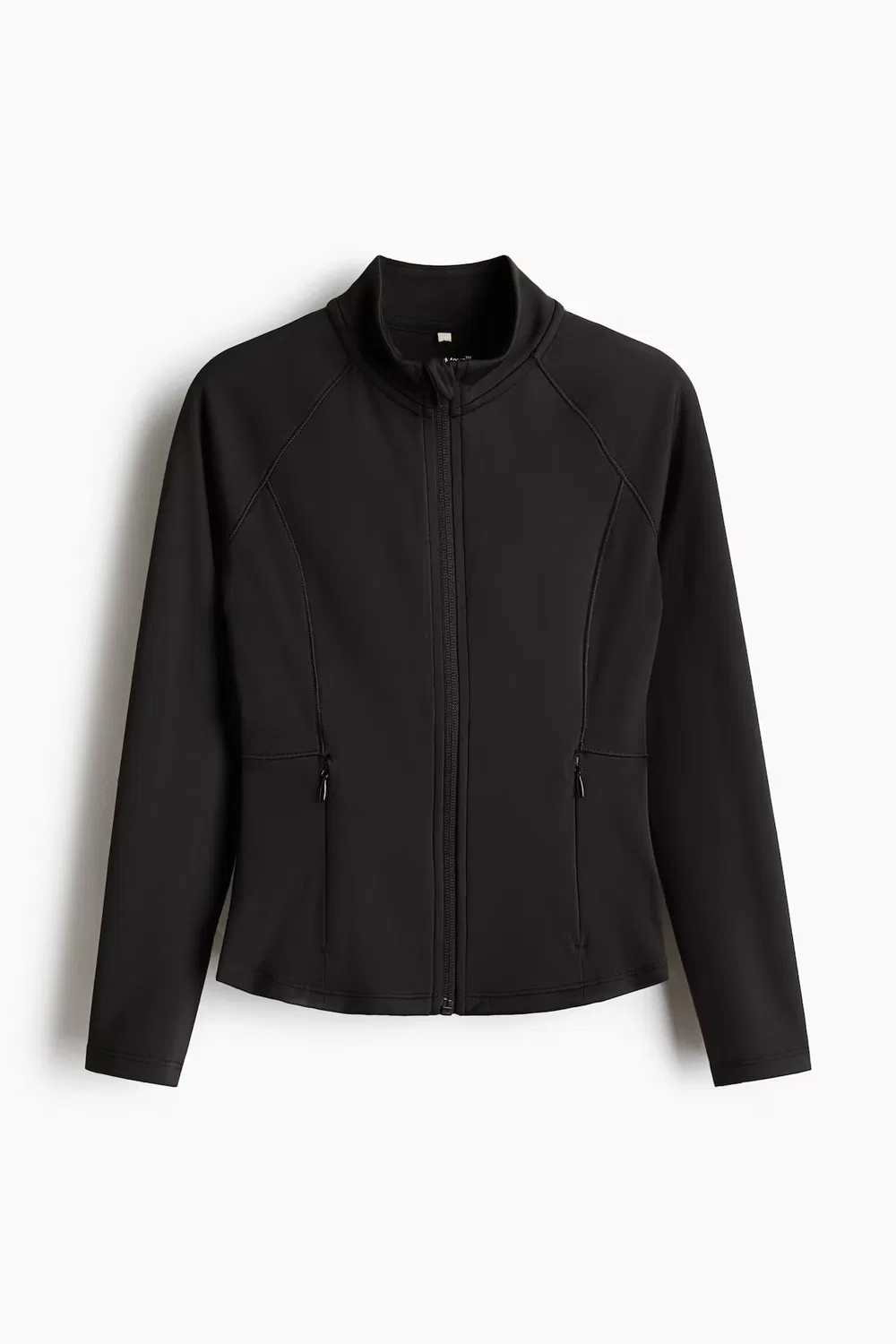 картинка Спортивная куртка с технологией Drymove H&M, Schwarz от магазина Одежда+
