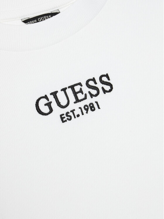 картинка Футболка стандартного кроя Guess, белый от магазина Одежда+