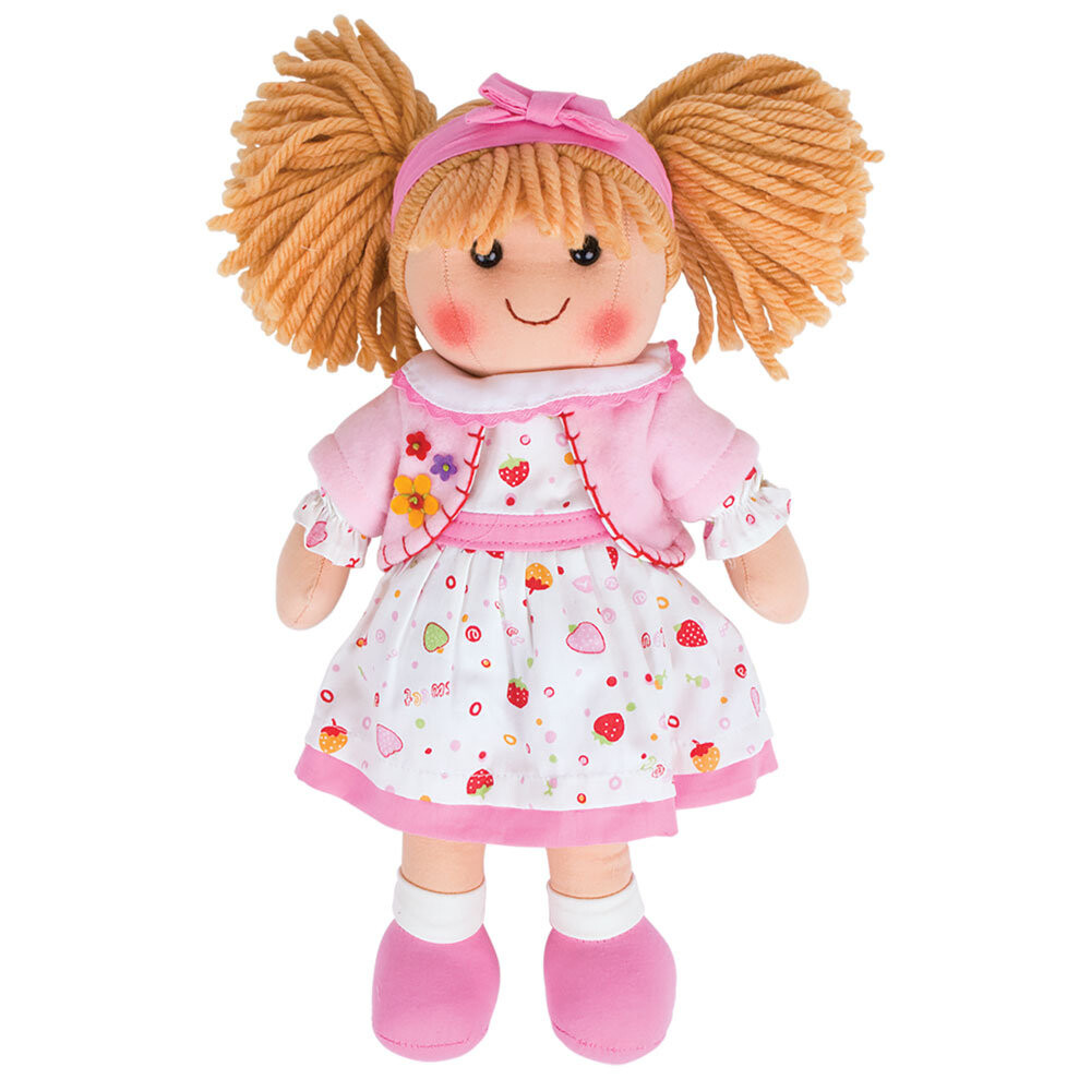 картинка Bigjigs Toys, тряпичная кукла Касия от магазина Одежда+