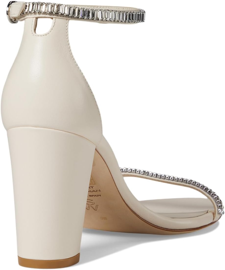 картинка Босоножки Stuart Weitzman Nearlynude Stefanie Sandal, цвет Seashell/Clear от магазина Одежда+