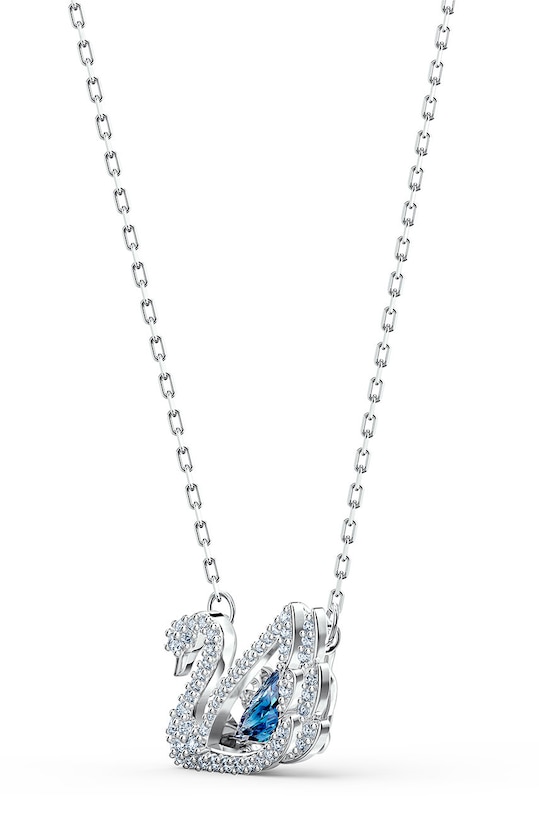 картинка Ожерелье «Танцующий лебедь» 5533397 Swarovski, серебряный от магазина Одежда+