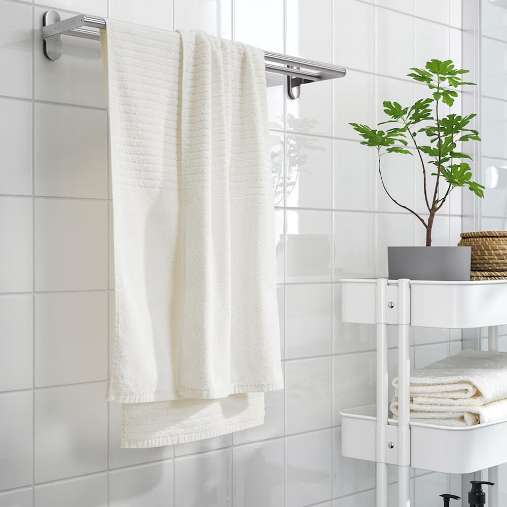картинка Полотенце банное IKEA Vågsjön, 70x140, белый от магазина Одежда+