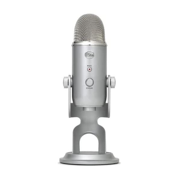 картинка Микрофон Blue Yeti, серебристый от магазина Одежда+