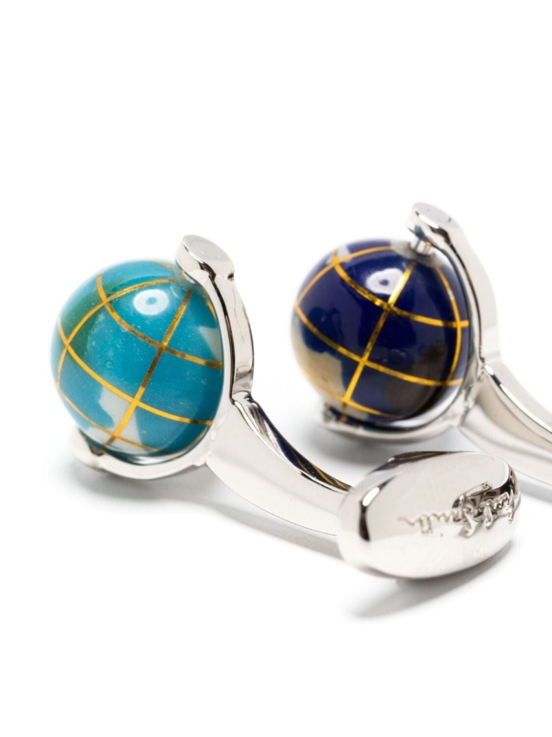 картинка Запонки Globe Paul Smith, серебряный от магазина Одежда+