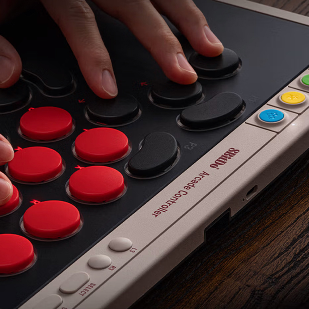 картинка Игровой контроллер 8BitDo Hitbox Arcade Controller, ретро от магазина Одежда+