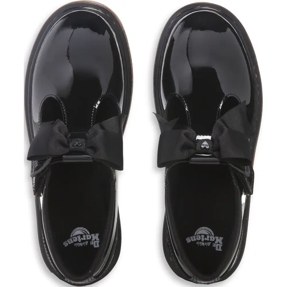 картинка Ботинки детские Dr. Martens Mary Jane, Black Patent от магазина Одежда+