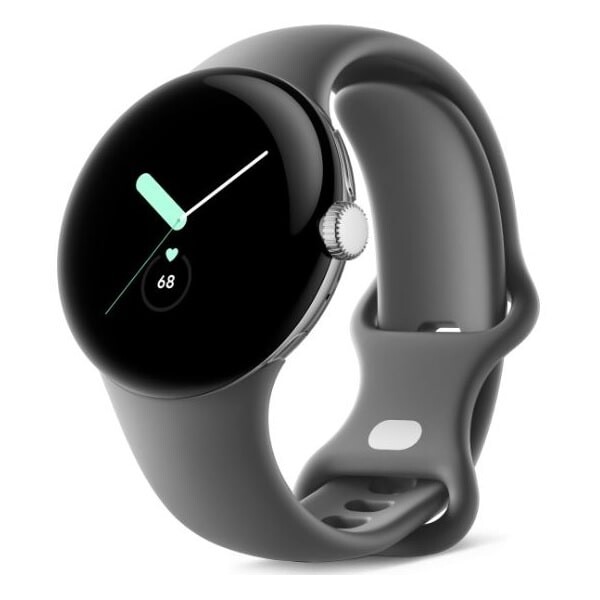 картинка Умные часы Google Pixel Watch, (Wi-Fi), серебро/древесный уголь от магазина Одежда+