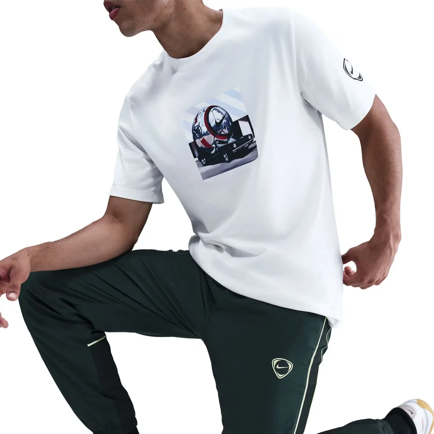 картинка Мужские тренировочные штаны Nike Academy+, Amarillo от магазина Одежда+