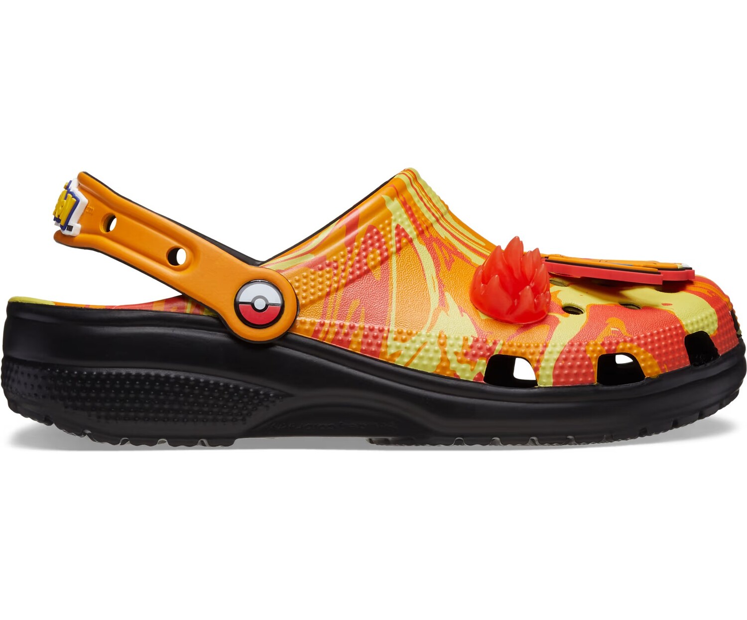 картинка Сабо Crocs Classic Clog x Pokémon, Charizard, оранжевый от магазина Одежда+