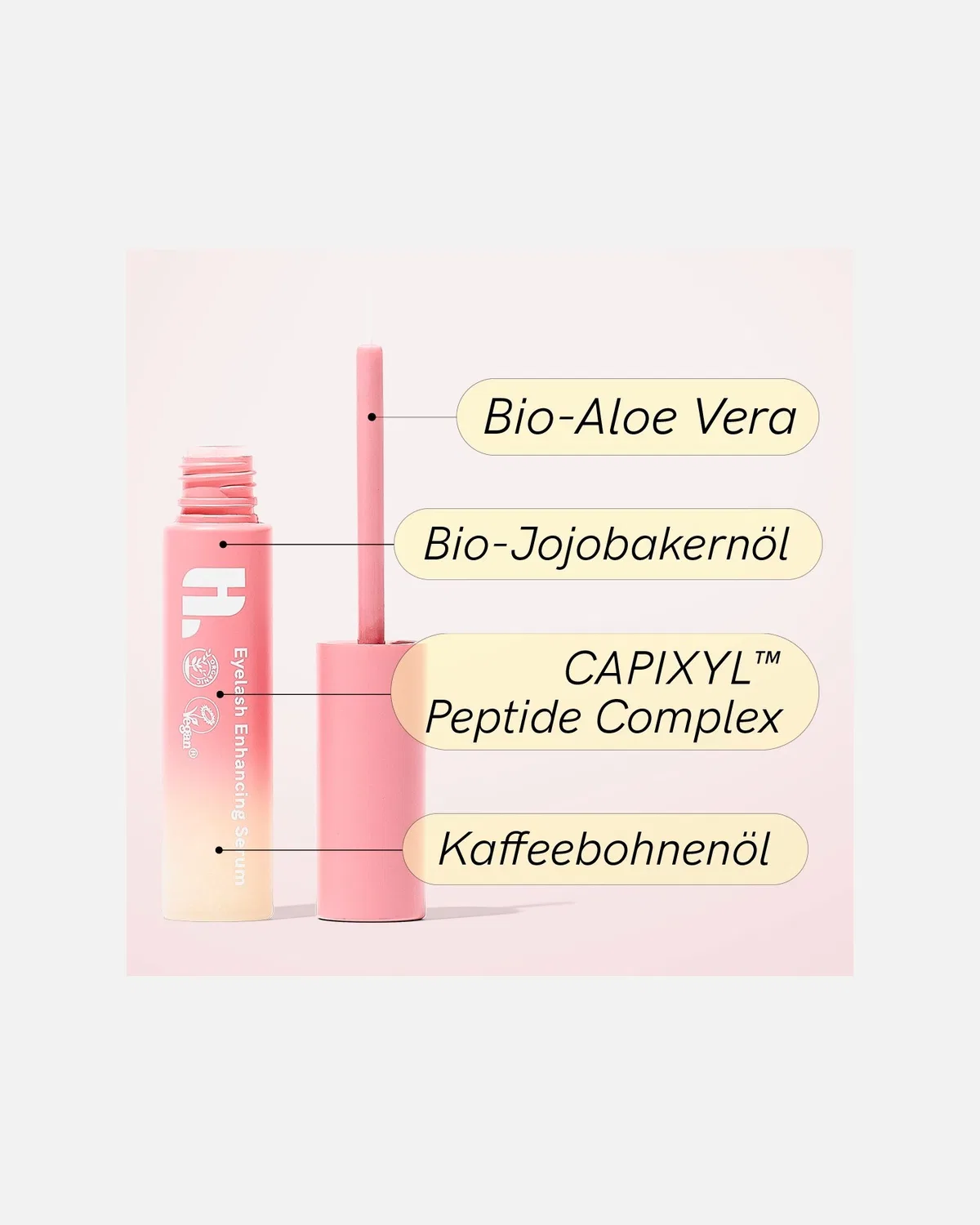 картинка Уход за ресницами: превосходные ресницы Hairlust, 8 Ml от магазина Одежда+