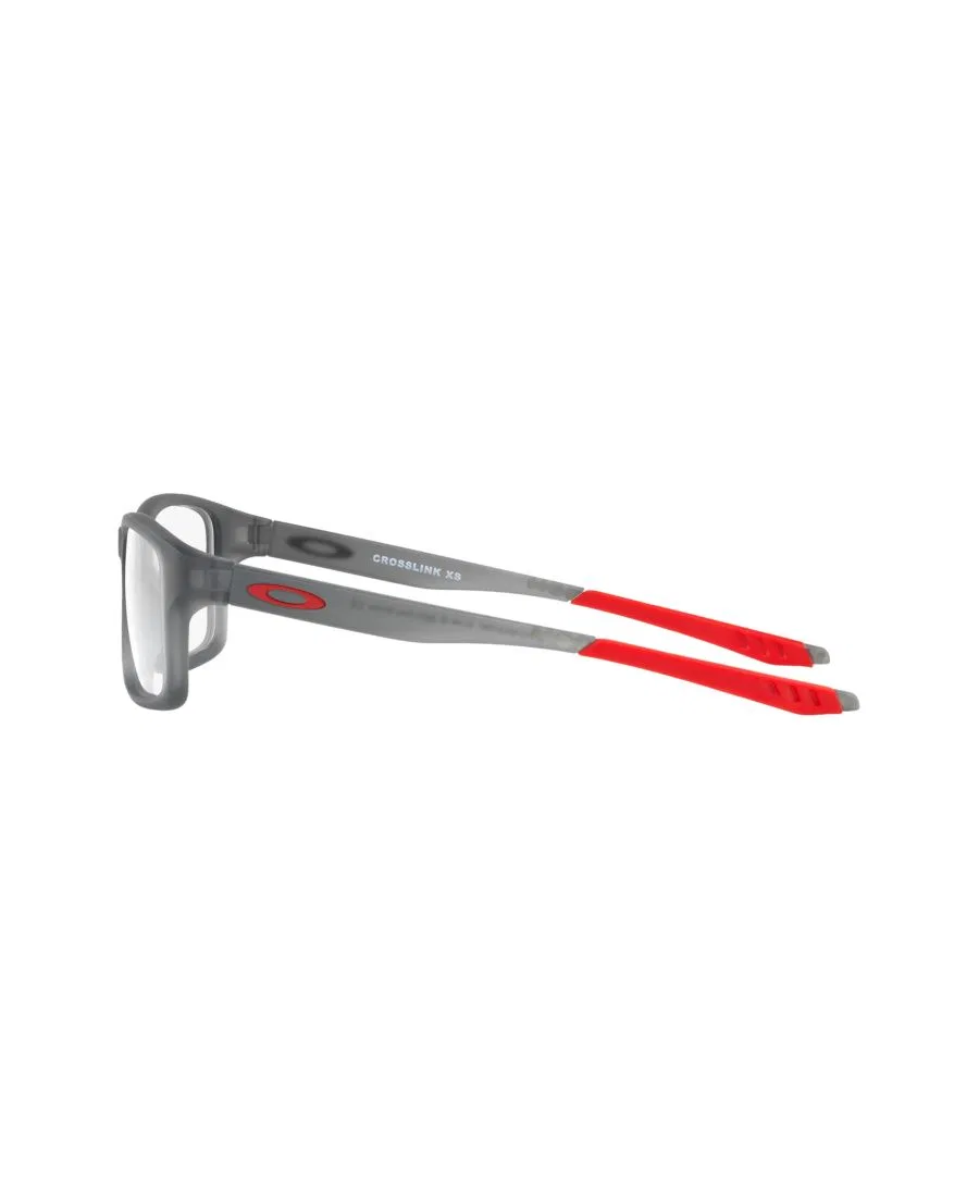 картинка Детские очки Crosslink XS, OY8002 Oakley, Satin Gray Smoke от магазина Одежда+