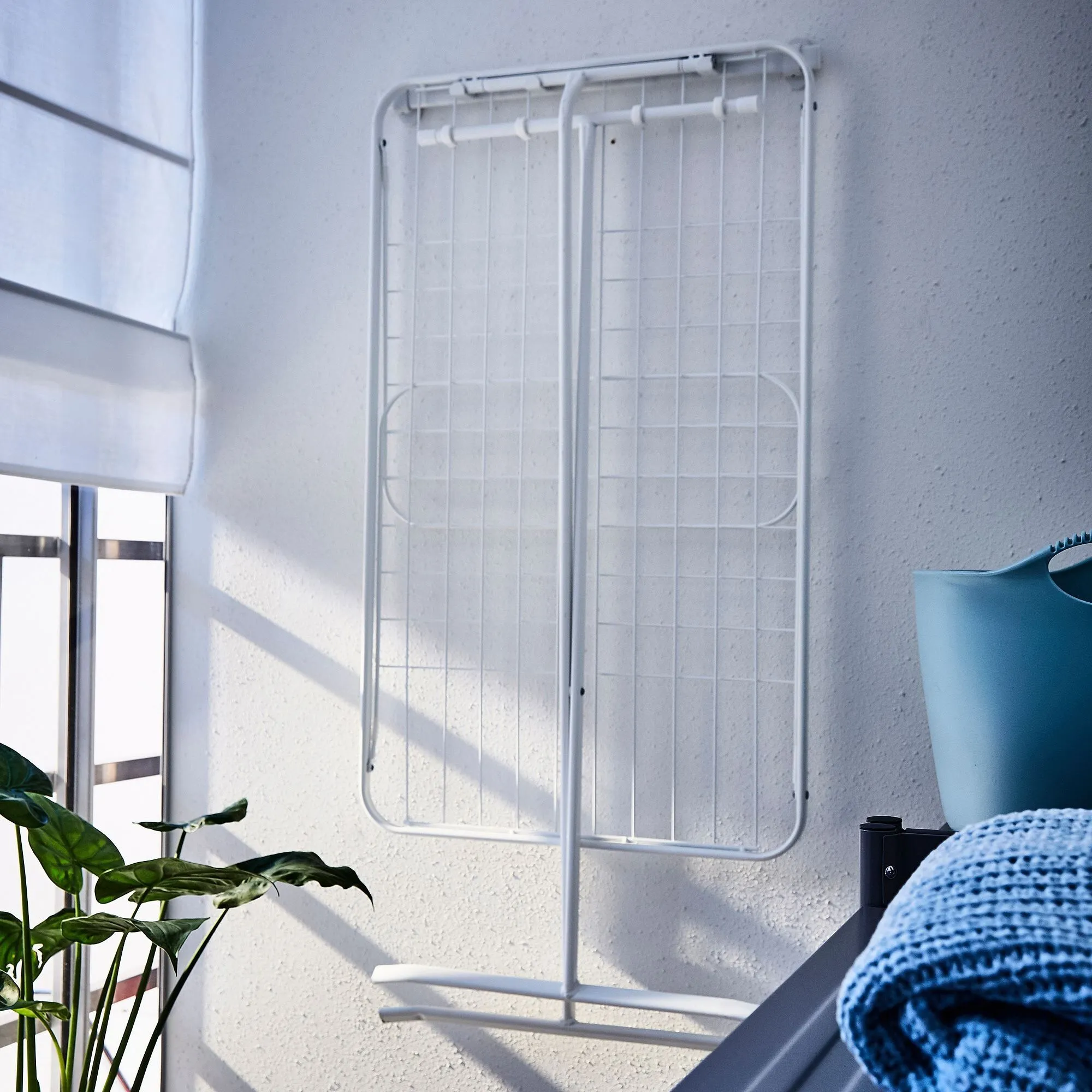 картинка Сушилка для белья, белая, 173x57x103 см, MULIG IKEA от магазина Одежда+