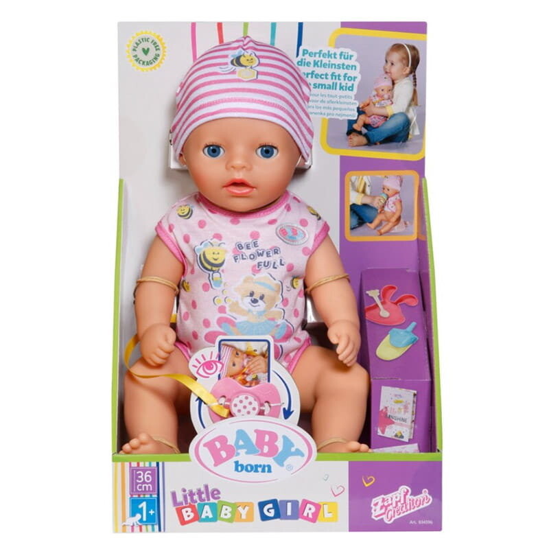 картинка Интерактивная кукла Baby Born Лена Бобас + аксессуары 36см от магазина Одежда+