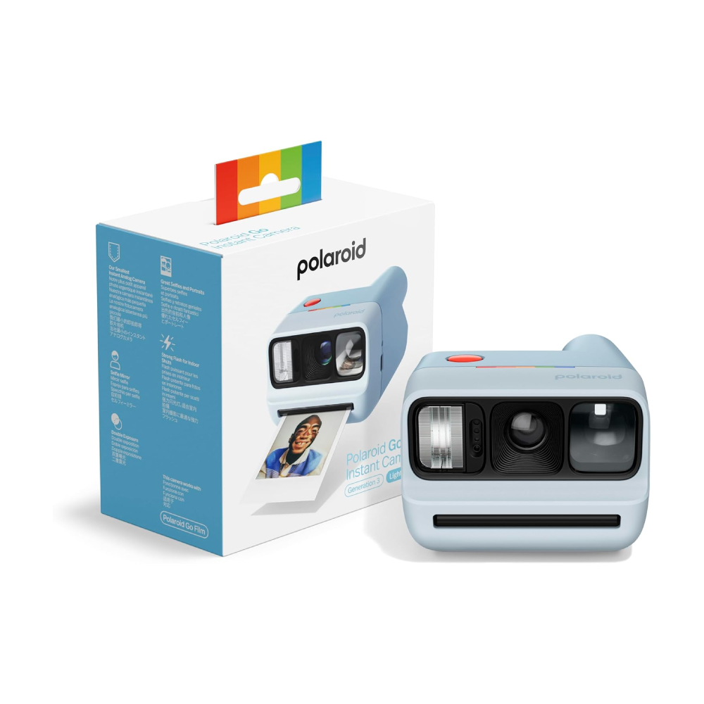 картинка Фотоаппарат Polaroid Go Generation 3, голубой от магазина Одежда+