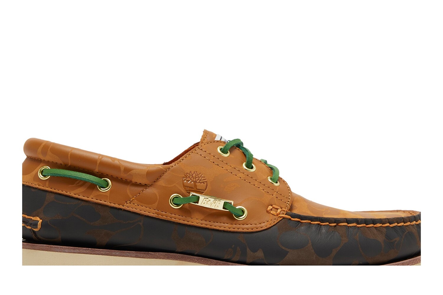 картинка Ботинки Bape x Timberland 3-Eye Classic, желто-коричневый от магазина Одежда+