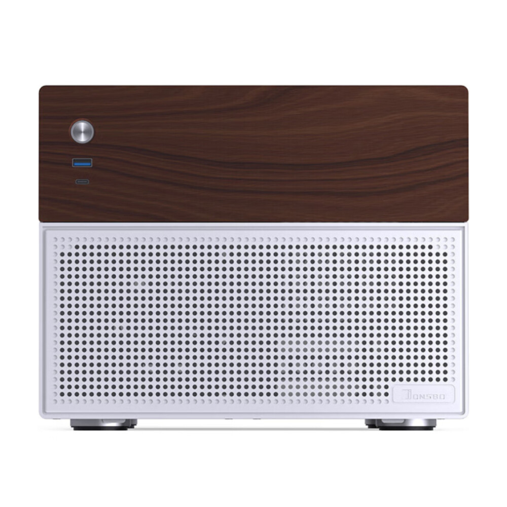 картинка Корпус Jonsbo N4, Mini Tower, белый от магазина Одежда+