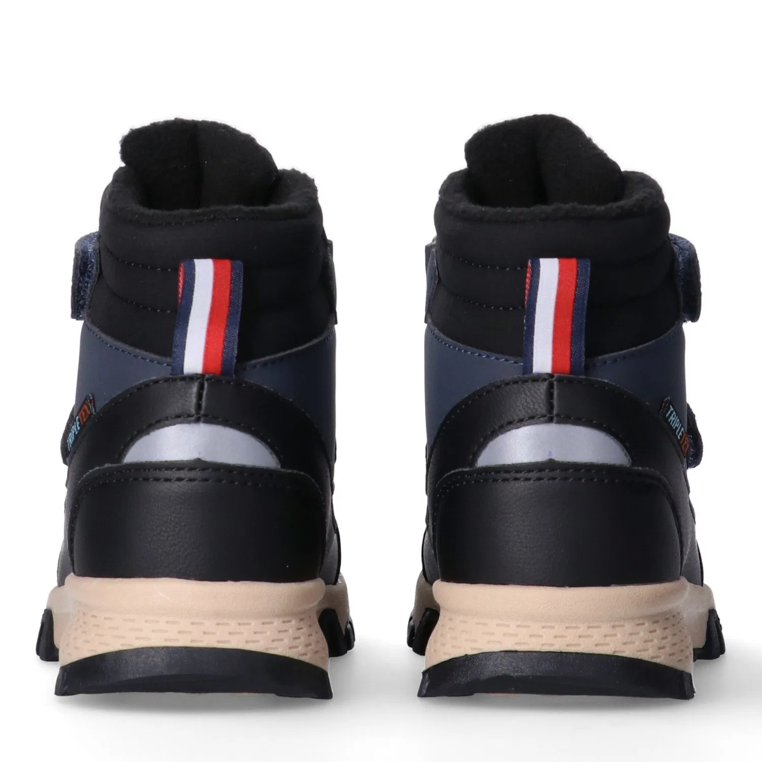 картинка Женские зимние дутики с Warmfutter Tommy Hilfiger, Black-Blue от магазина Одежда+