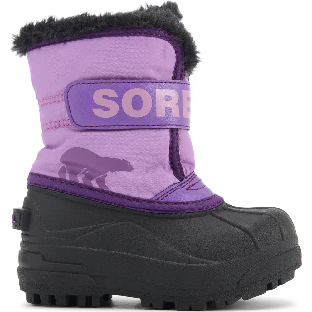 картинка Детские водонепроницаемые ботинки Snow Commander для малышей Sorel, Purple от магазина Одежда+