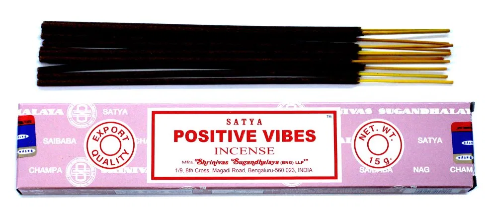 картинка Ароматические палочки 15 г Satya, Positive Vibes от магазина Одежда+