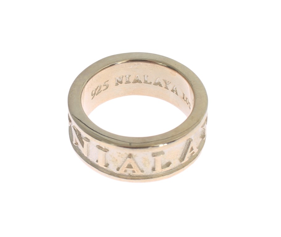 картинка Серебряное кольцо Splendor Sterling для мужчин Nialaya Jewelry, серебряный от магазина Одежда+