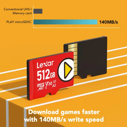 картинка Карта памяти Lexar 512GB PLAY UHS-I microSDXC от магазина Одежда+