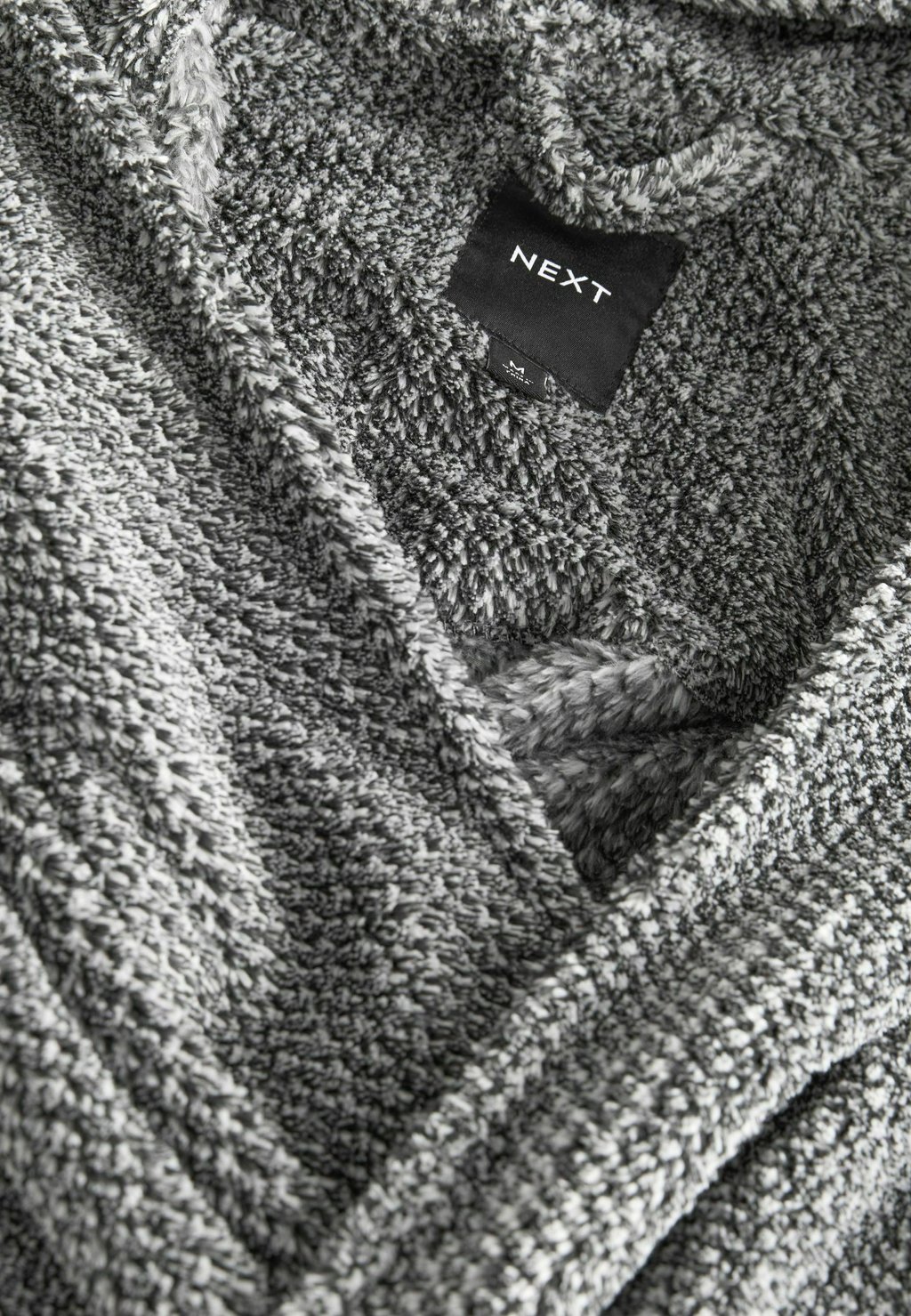 картинка Халат Next HOODED REGULAR FIT, серый от магазина Одежда+