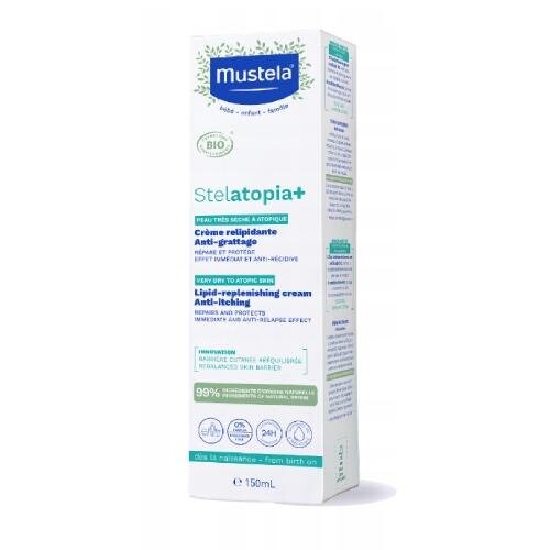 картинка Липидовосстанавливающий крем Mustela Stelatopia+ от магазина Одежда+