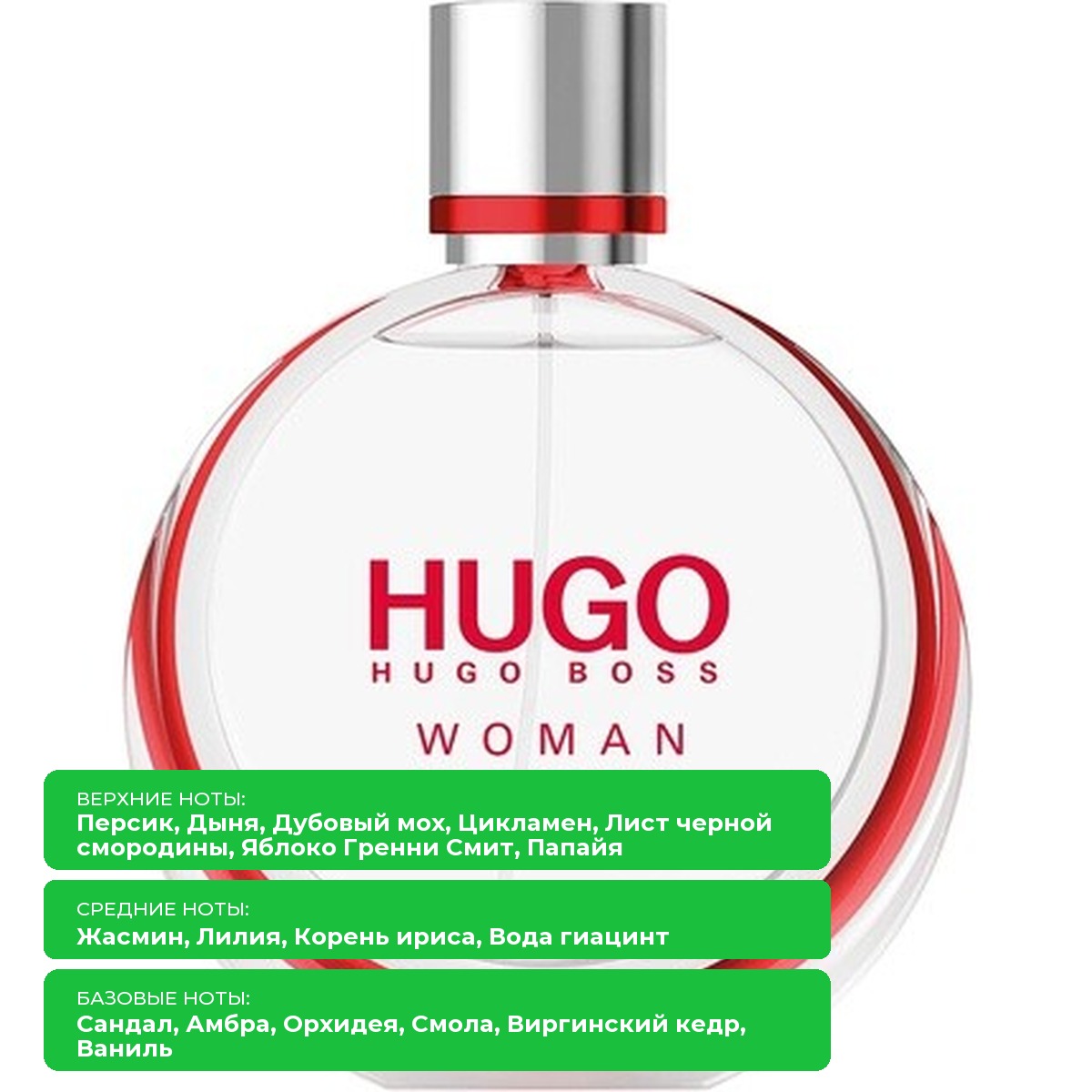 картинка Hugo Boss Hugo Woman: Парфюмерная вода для неё от магазина Одежда+