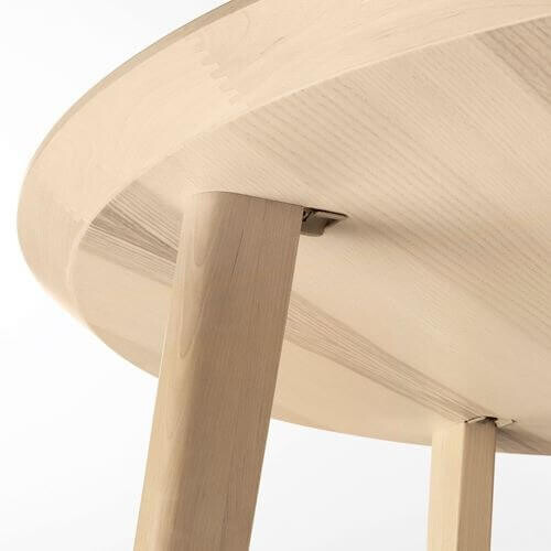 картинка Кухонный стол Ikea Lisabo 105х105, шпон ясеня от магазина Одежда+