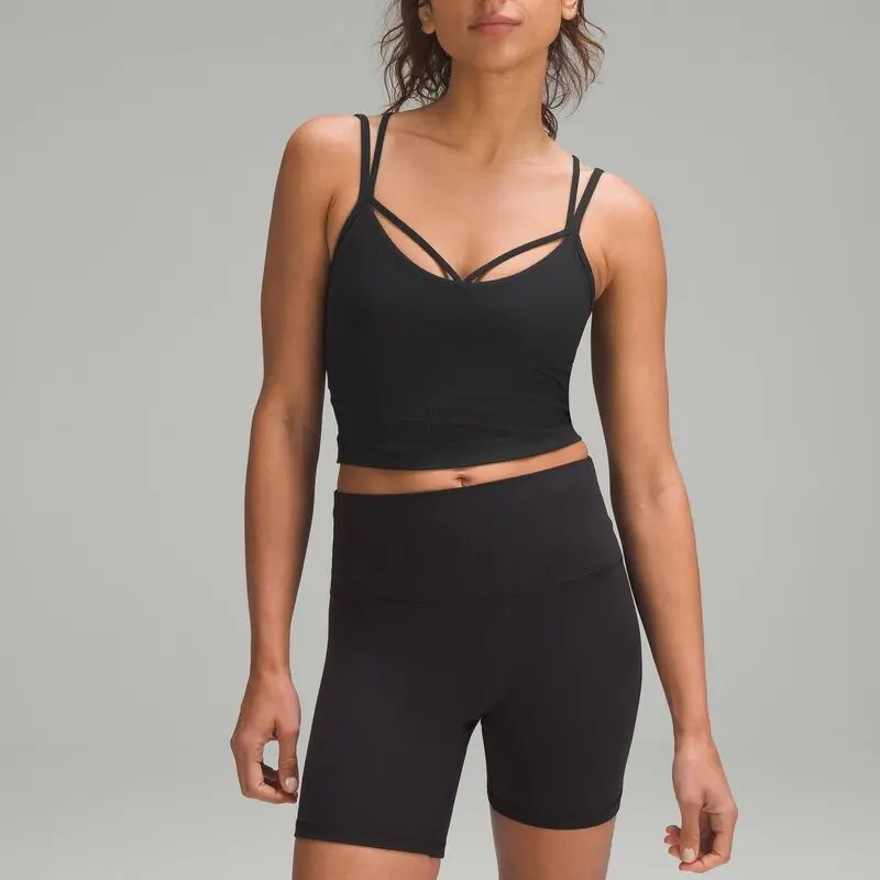 картинка Футболка Align Lululemon, черная от магазина Одежда+