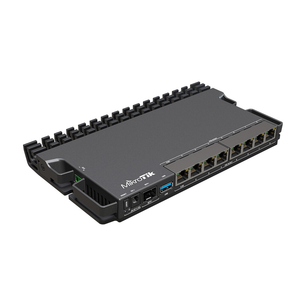 картинка Маршрутизатор MikroTik RB5009UPr+S+IN, чёрный от магазина Одежда+