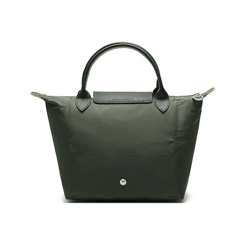 картинка Сумка-тоут Longchamp Le Pliage Green S, темный хаки от магазина Одежда+
