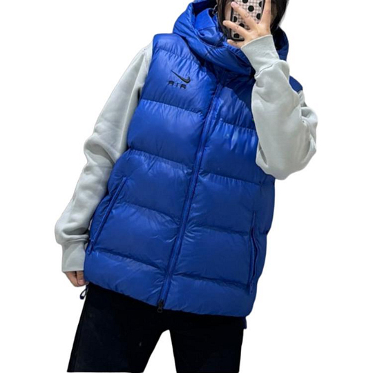 картинка Утепленный жилет Nike Air Therma-FIT Hoody, синий от магазина Одежда+